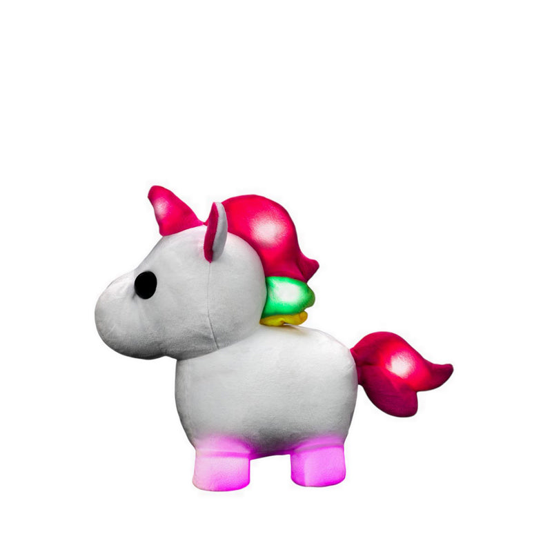 Jazwares Adopt Me Neon Unicorn Feature Plush - ATMAME0011