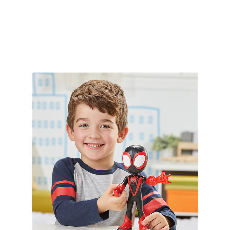 Marvel Spidey and His Amazing Friends Supersized Miles Morales: Spider-Man Action Figure - AVSF3988