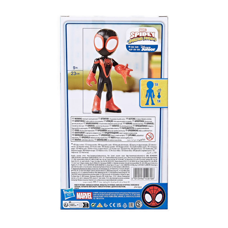 Marvel Spidey and His Amazing Friends Supersized Miles Morales: Spider-Man Action Figure - AVSF3988