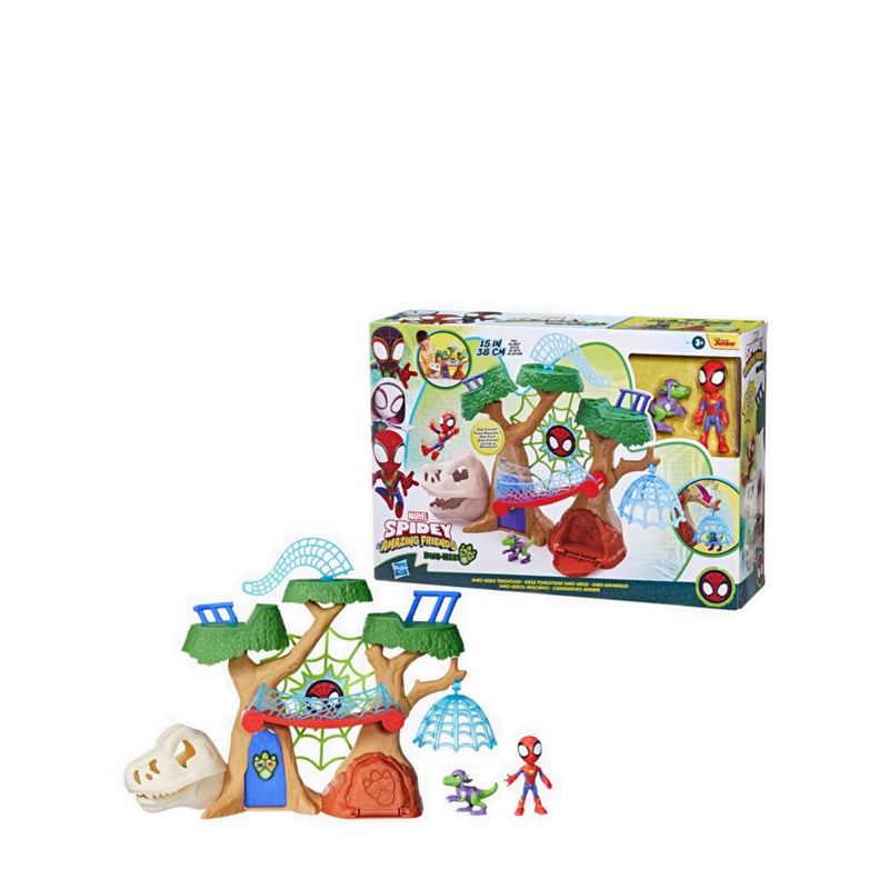 Marvel Spidey and His Amazing Friends Dino-Webs Treehouse - AVSF9477