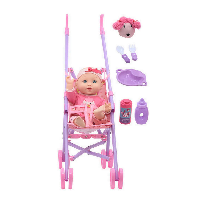 Baby Dolls Play n Stroll Baby - BD16642