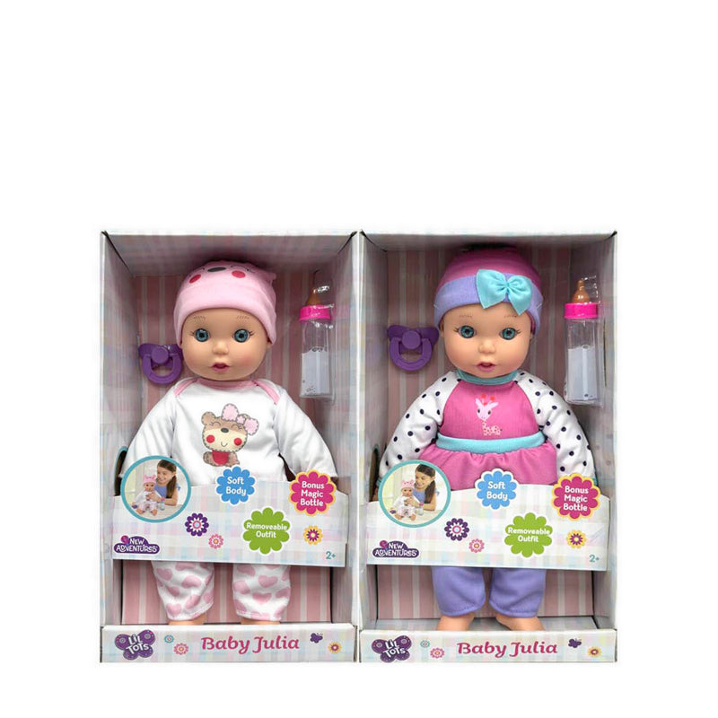 BABY DOLLS BABY JULIA 12INCH 2ASST - BD16928