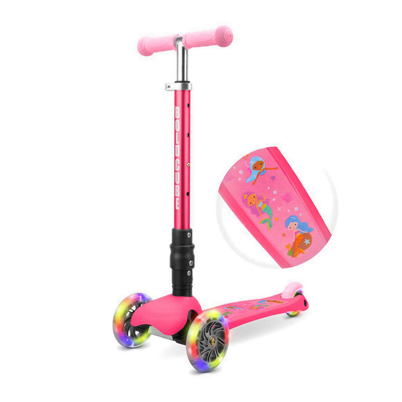 Boldcube Teeny Fold 3 Wheel Scooter Pink - BDBSKY019