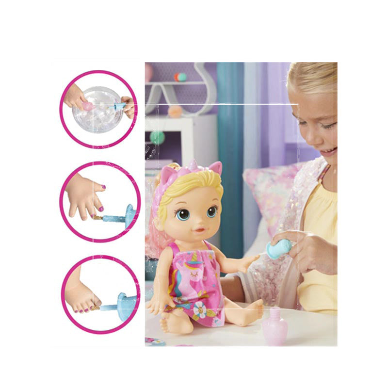 Baby Alive Glam Spa Baby Doll Unicorn - BYAF3564