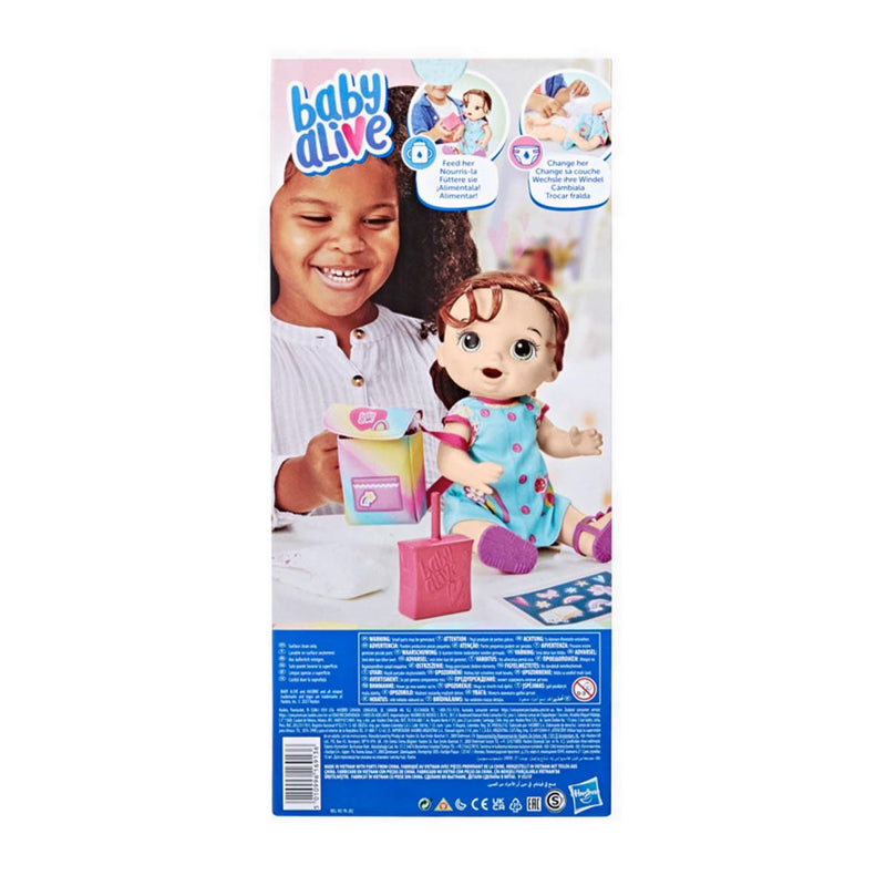 Baby Alive Time for School Baby Brown Hair - BYAF8386