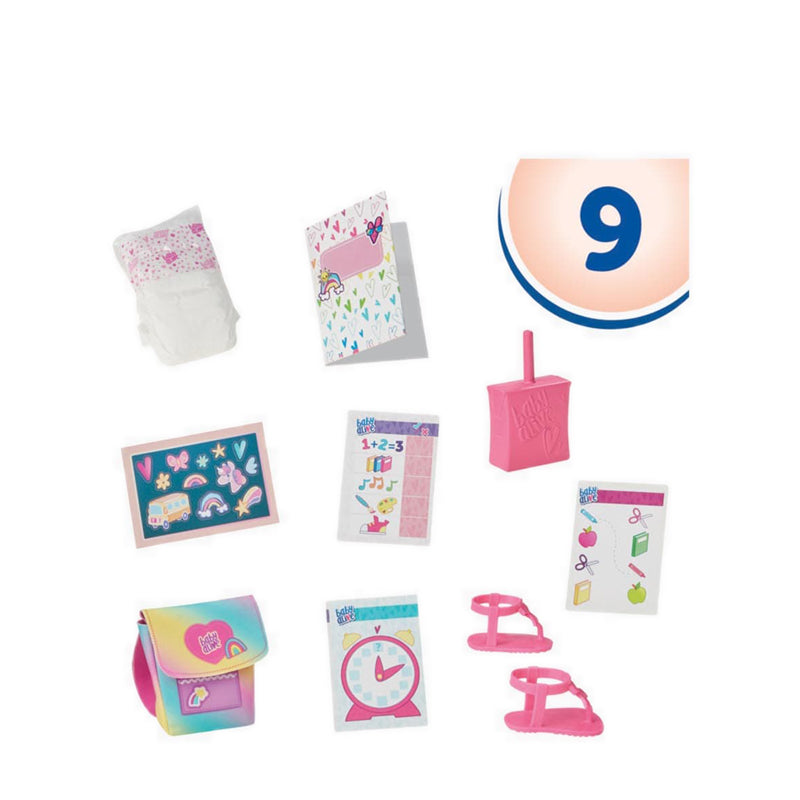Baby Alive Time for School Baby Blonde Hair - BYAF8387