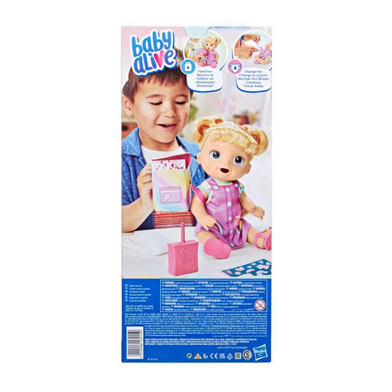 Baby Alive Time for School Baby Blonde Hair - BYAF8387