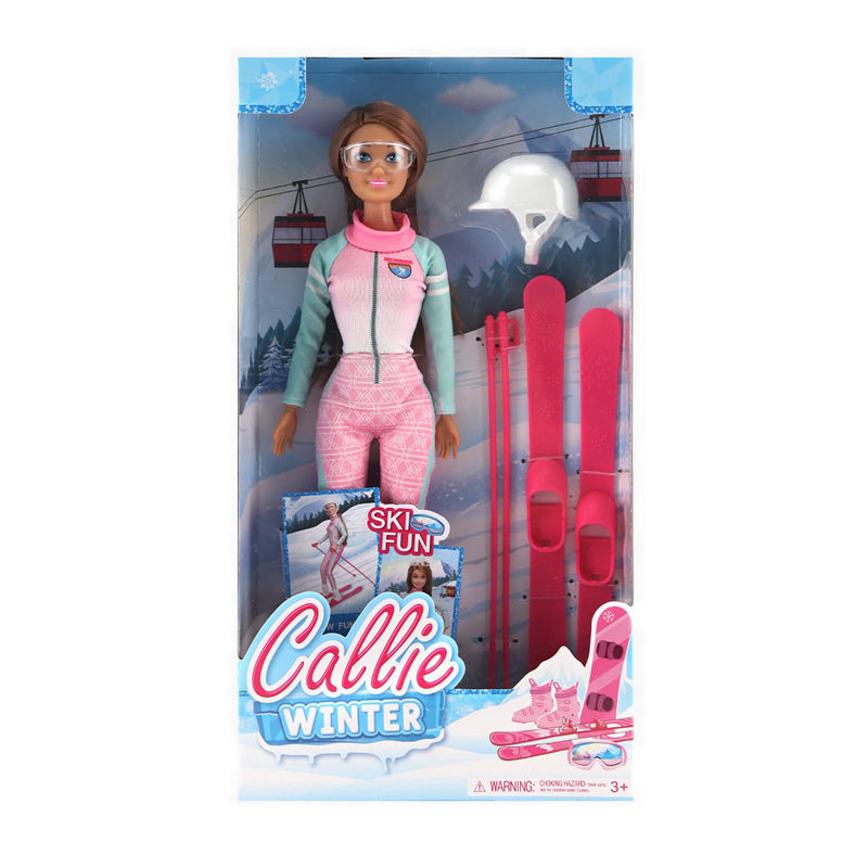CALLIE SKIING DOLL - CA398005