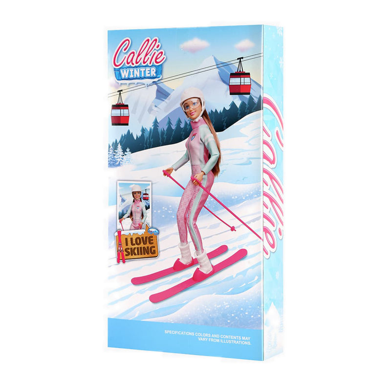 CALLIE SKIING DOLL - CA398005