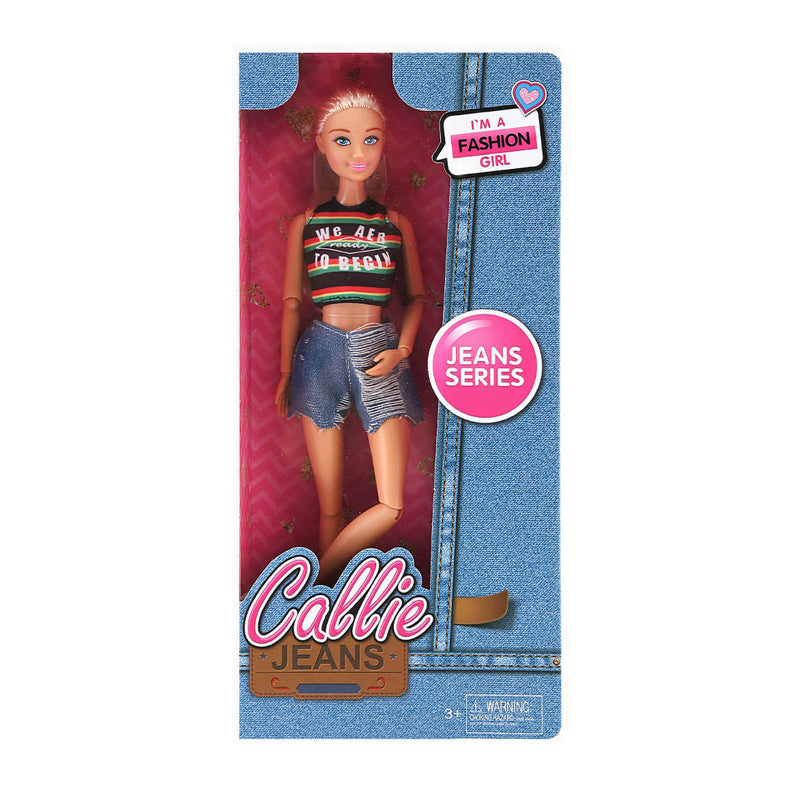 CALLIE JEANS WITH SHORT PANT - CA398036A