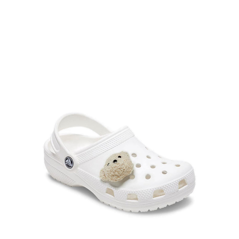 Crocs Terry Teddy Bear Face Jibbitz