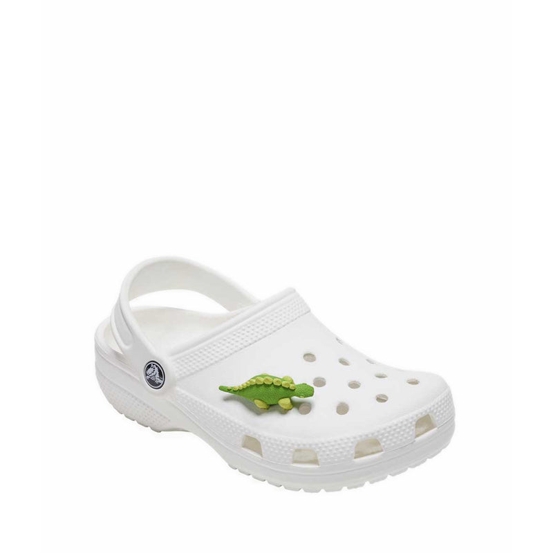 Crocs 3D Green Dino with Scales Jibbitz