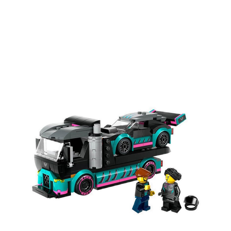 LEGO® City Race Car and Car Carrier Truck - 60406