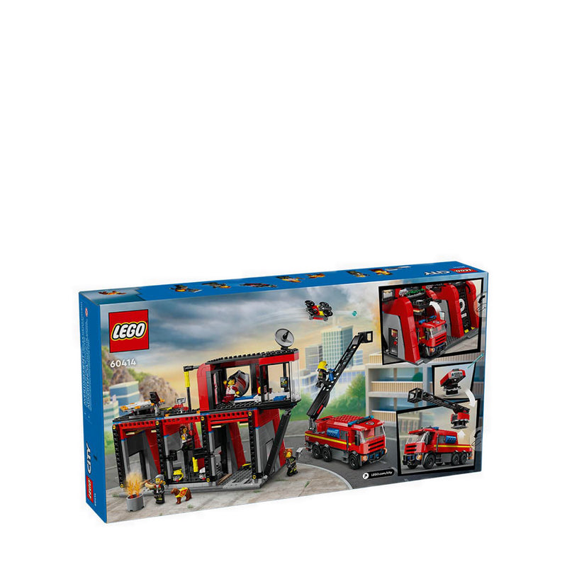 LEGO® City Fire Station with Fire Truck - 60414