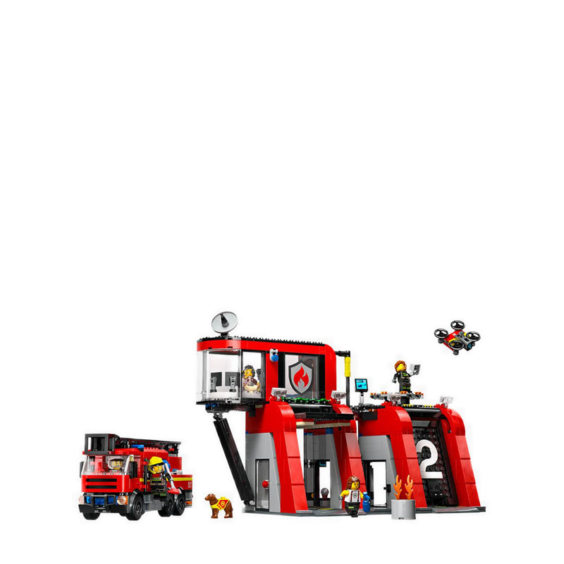 LEGO® City Fire Station with Fire Truck - 60414