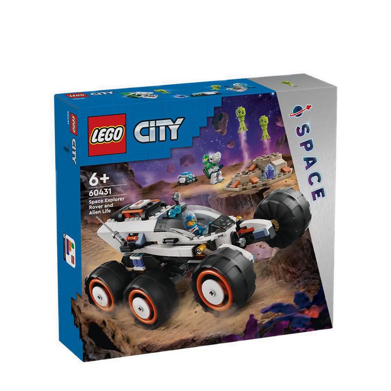 LEGO® CITY Space Explorer Rover and Alien Life - 60431