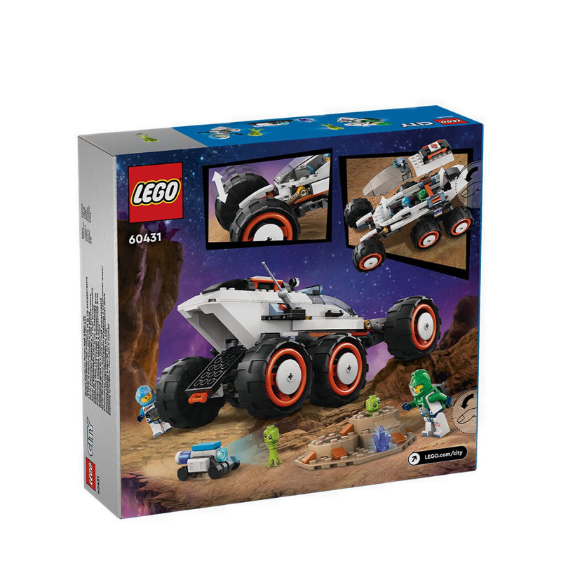 LEGO® CITY Space Explorer Rover and Alien Life - 60431