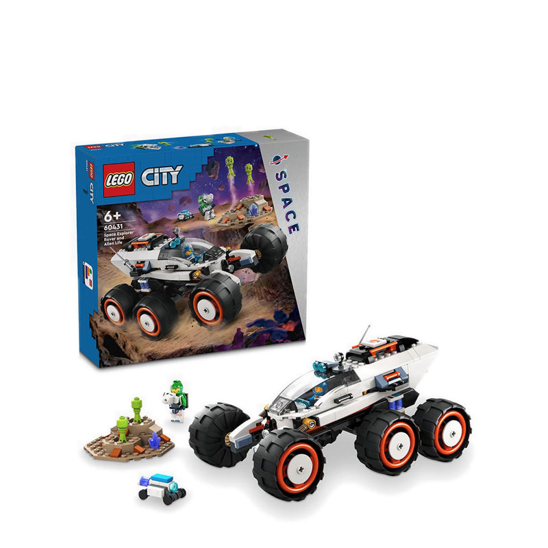 LEGO® CITY Space Explorer Rover and Alien Life - 60431