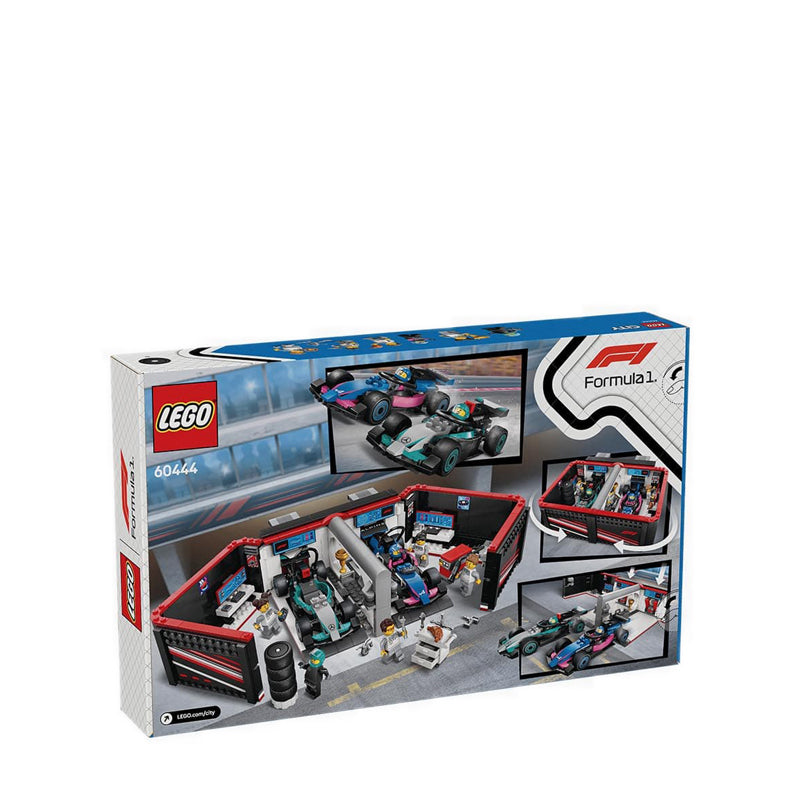 LEGO® City F1® Garage & Mercedes-AMG & Alpine Cars - 60444