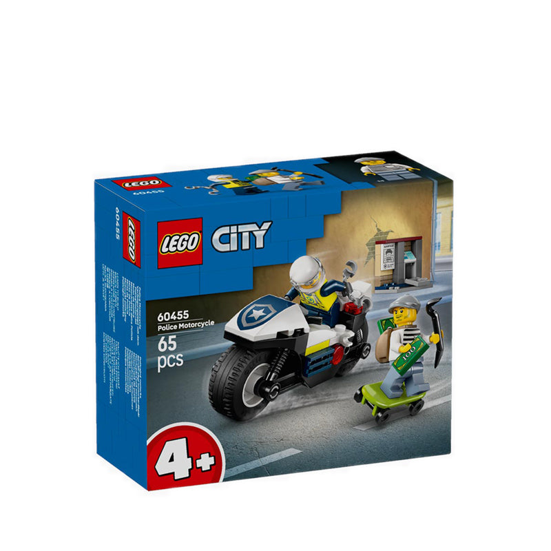 LEGO® City Police Police Motorcycle Chase 60455