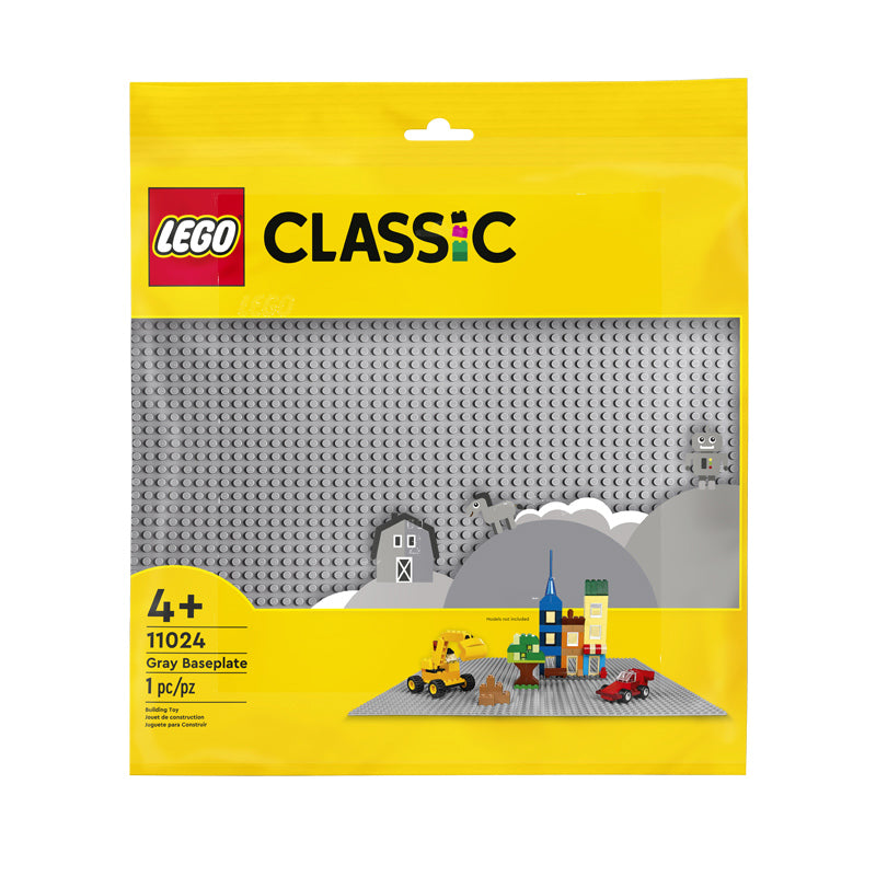 LEGO® Classic Gray Baseplate - 11024
