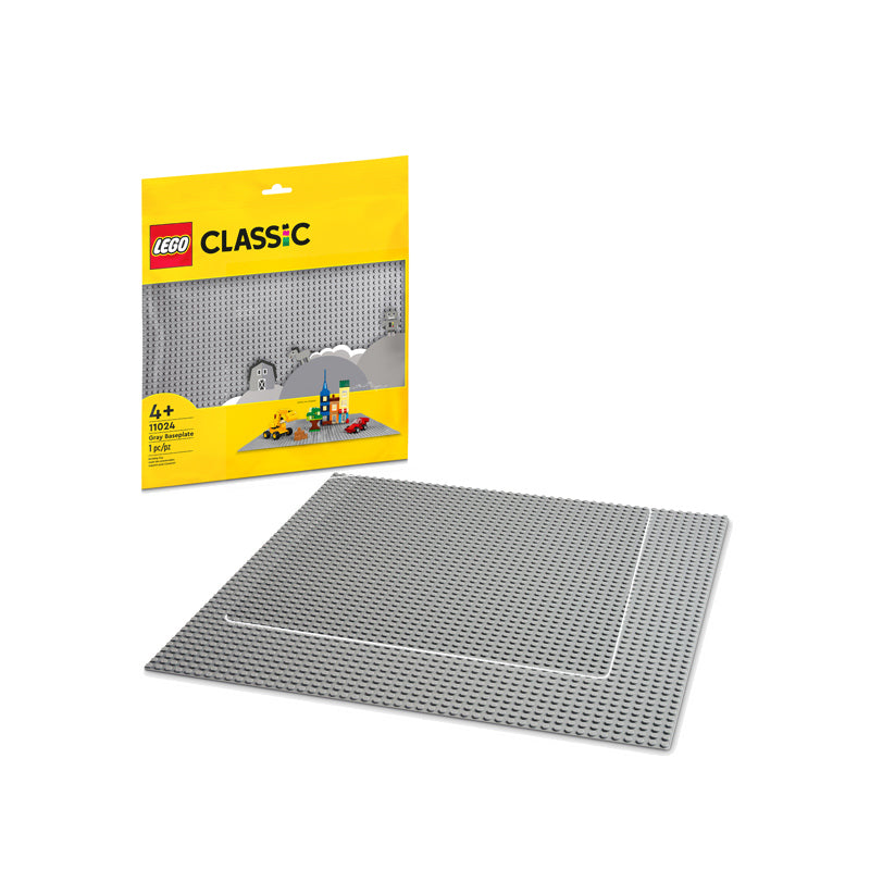 LEGO® Classic Gray Baseplate - 11024