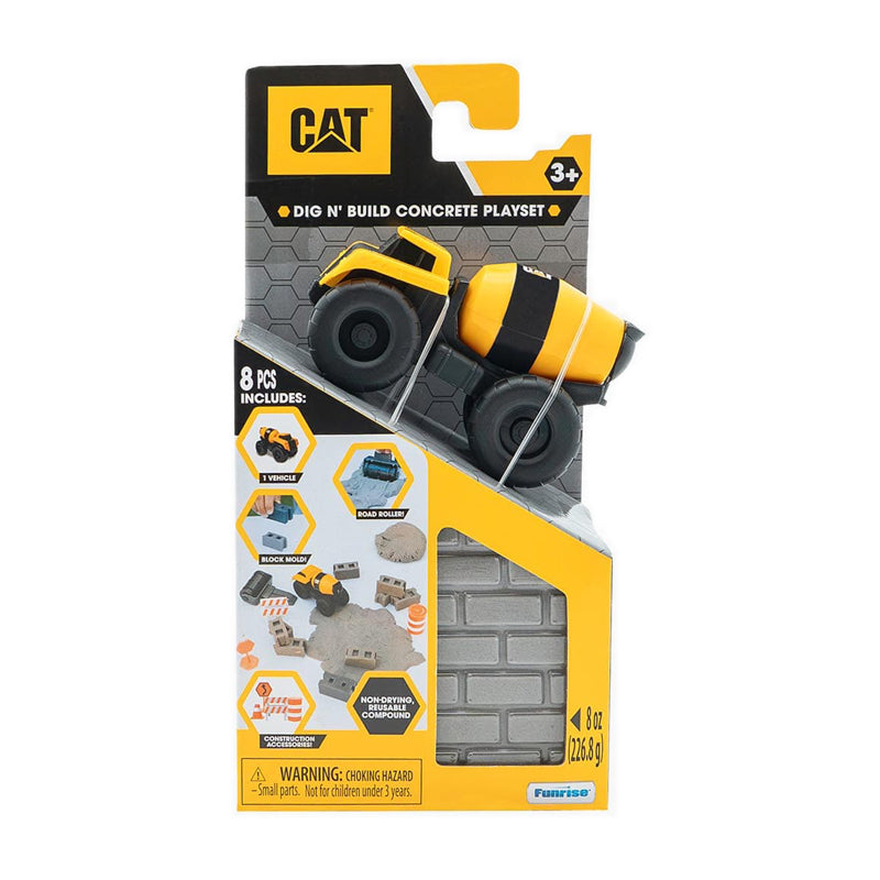 Caterpillar Dig and Build Coandcrete Playset - CT283415