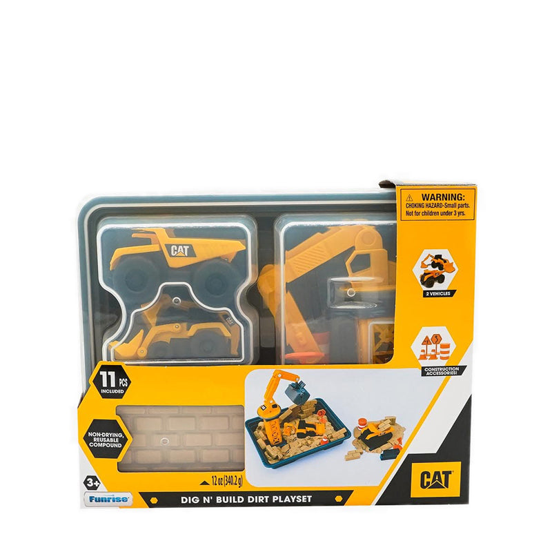 Caterpillar Dig and Build Dirt Playset - CT283418