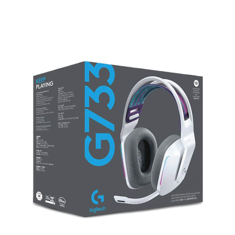 Logitech G733 Wireless Headset White - CVN000886