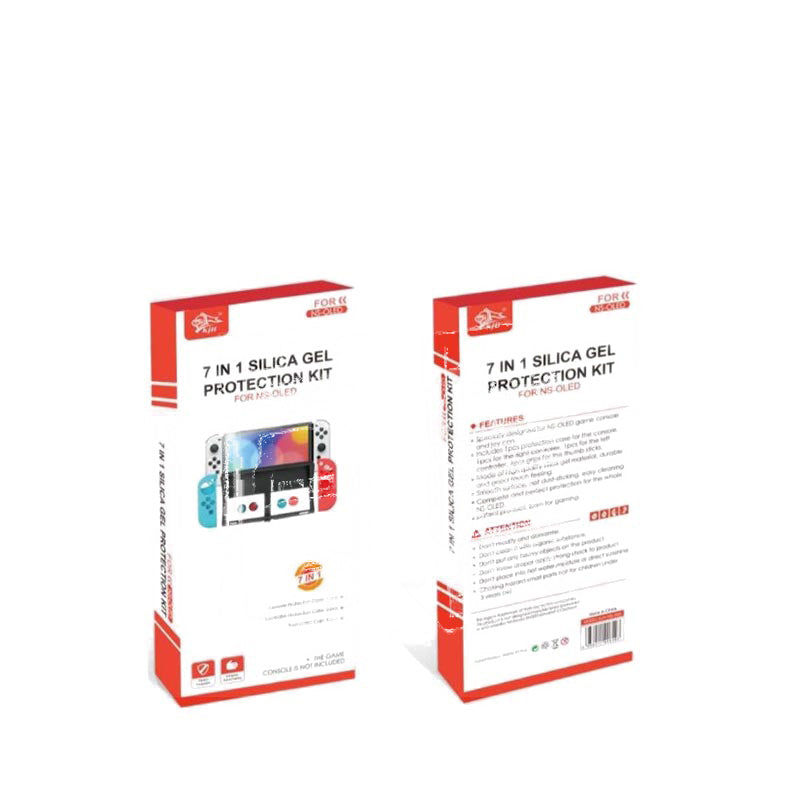 Nintendo® 7in1 Silica Gel Prot Kit OLED - CVNHW029
