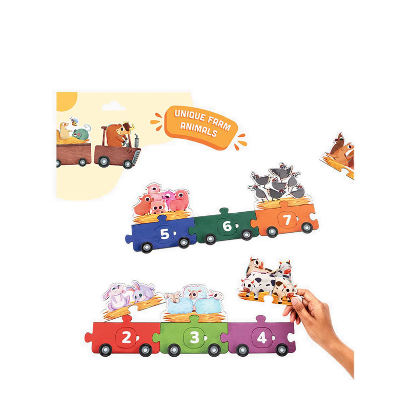 LOVEDABBLE 123 RIDE WITH ANIMALS - DABDAB0002