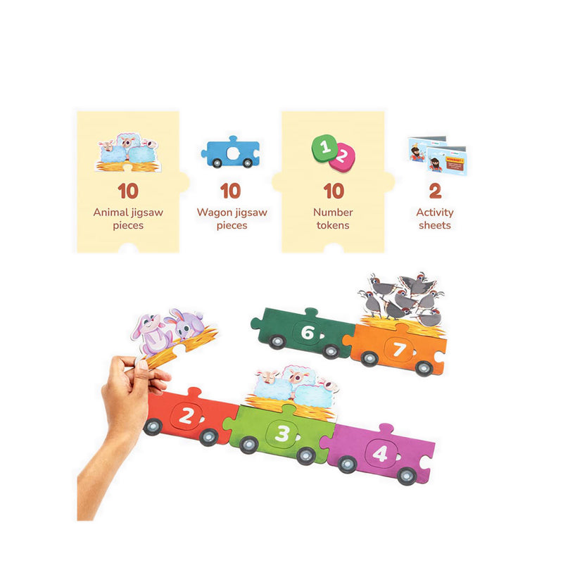 LOVEDABBLE 123 RIDE WITH ANIMALS - DABDAB0002