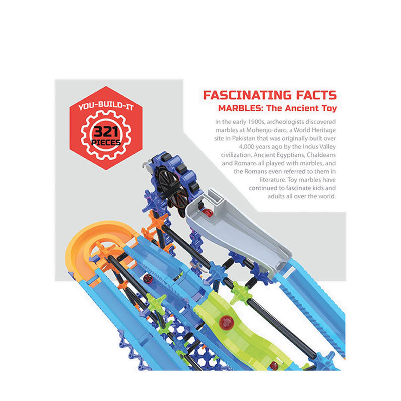 Discovery Mindblown Marble Run Construction 321pc - DCN1423000831