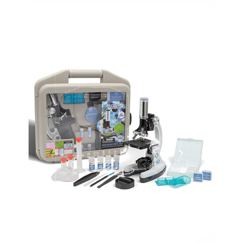 Discovery Mindblown Kids Microscope Kit 48 Pcs
