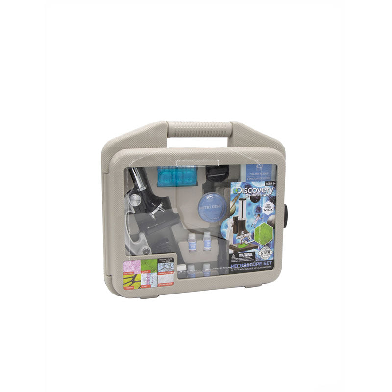 Discovery Mindblown Kids Microscope Kit 48 Pcs
