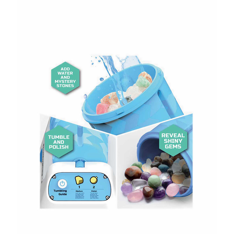 Discovery Mindblown Kids Rock Tumbler Scientific 6pc - DCN1423020880