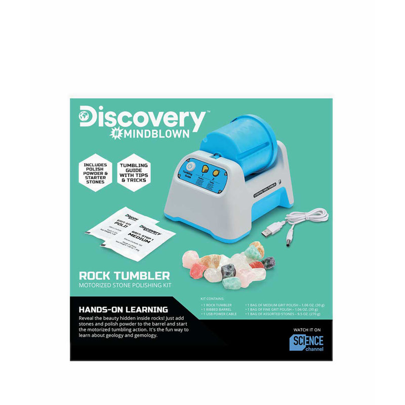 Discovery Mindblown Kids Rock Tumbler Scientific 6pc - DCN1423020880