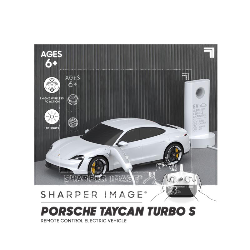 Discovery Sharper Image Toy RC Porsche Taycan Turbo S 1:20 - DCP1212010101