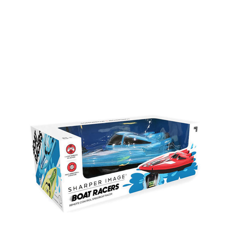 Sharper Image Toy RC Speed Boat Racers_Blue - DCP1212019561