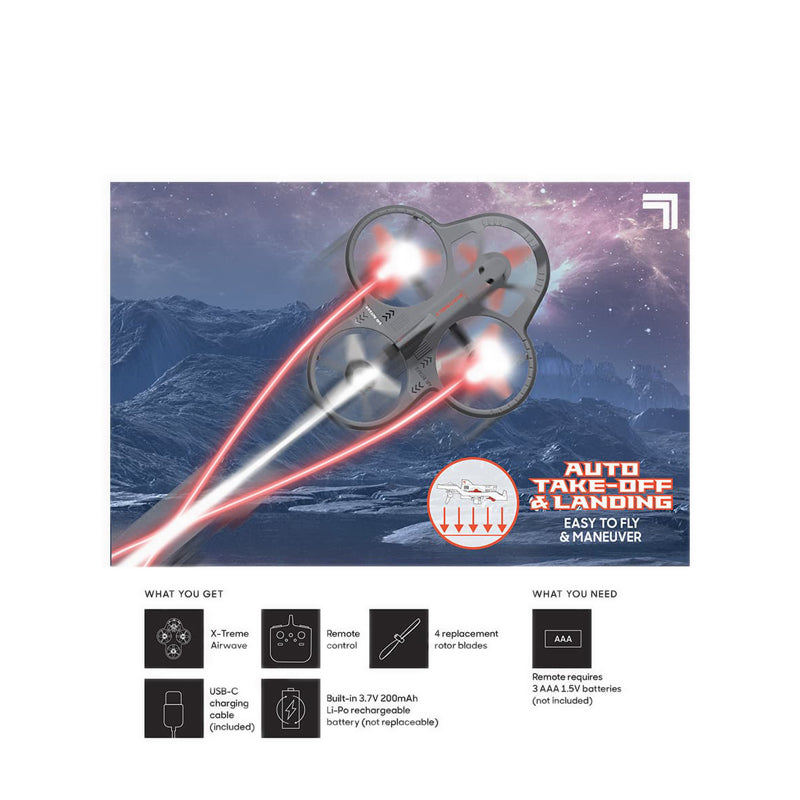 Sharper Image Drone Xtreme Airwave - DCP1213014311