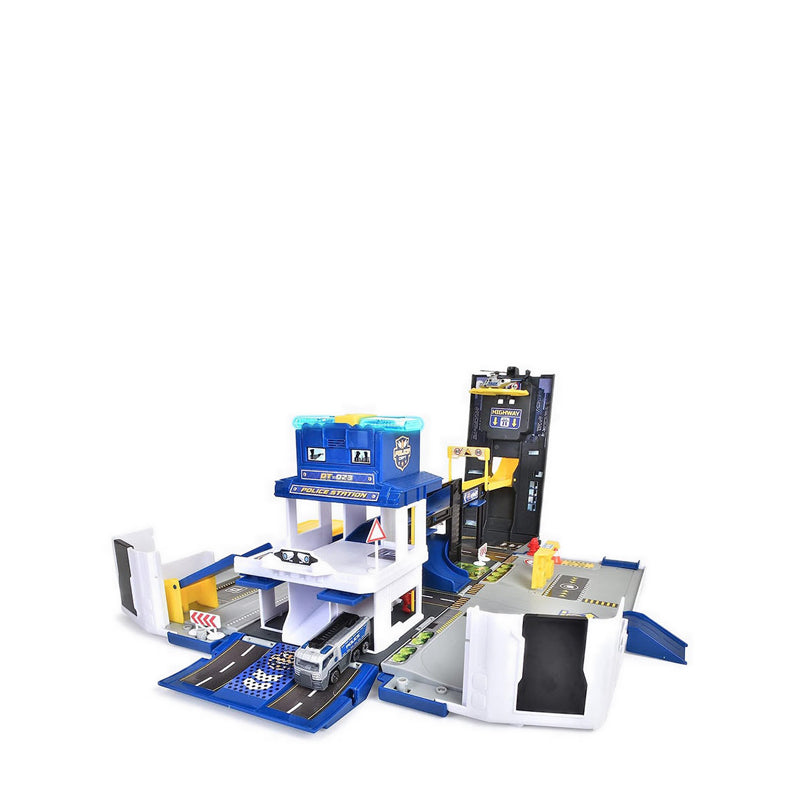 Dickie FOLDING POLICE TRUCK PLAYSET - DIK203339002