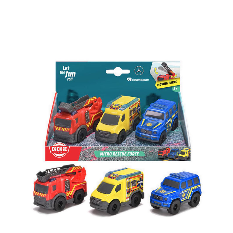 Dickie Toys Micro Rescue Force - DIK203712029