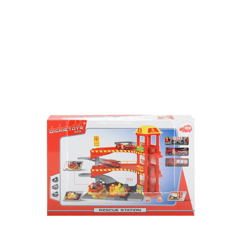 Dickie Toys Rescue Station 2 Asst (International Version) - DIK203718000038