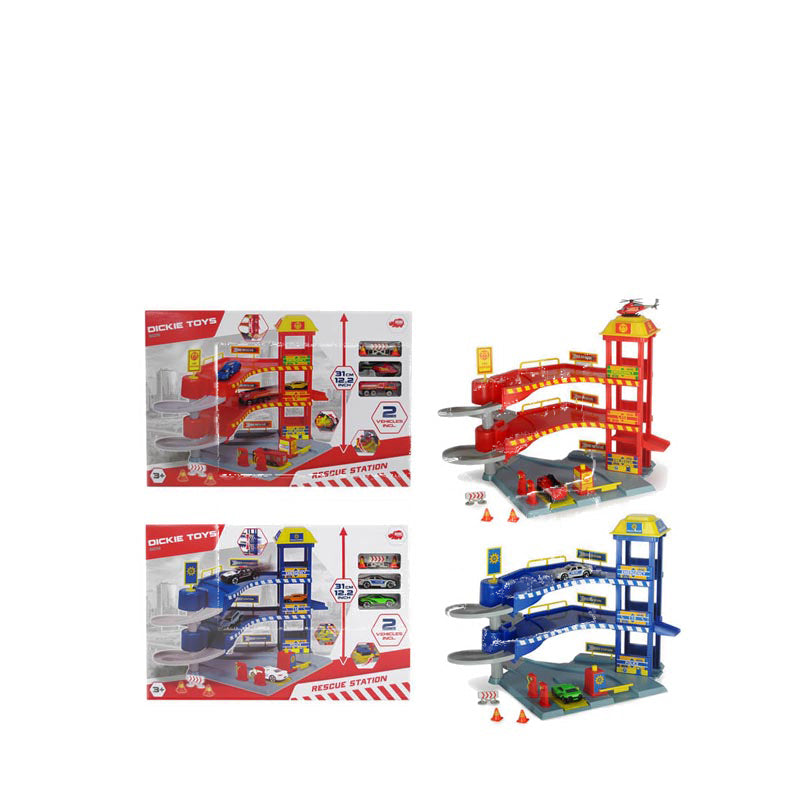 Dickie Toys Rescue Station 2 Asst (International Version) - DIK203718000038