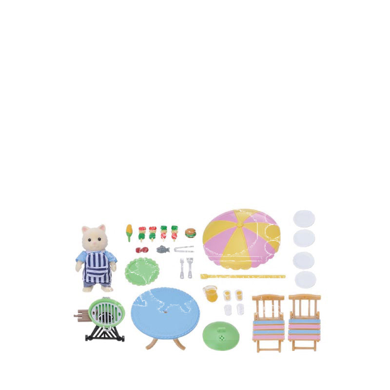 Sylvanian Families GARDEN BARBECUE SET - EPOESFA48690EBT