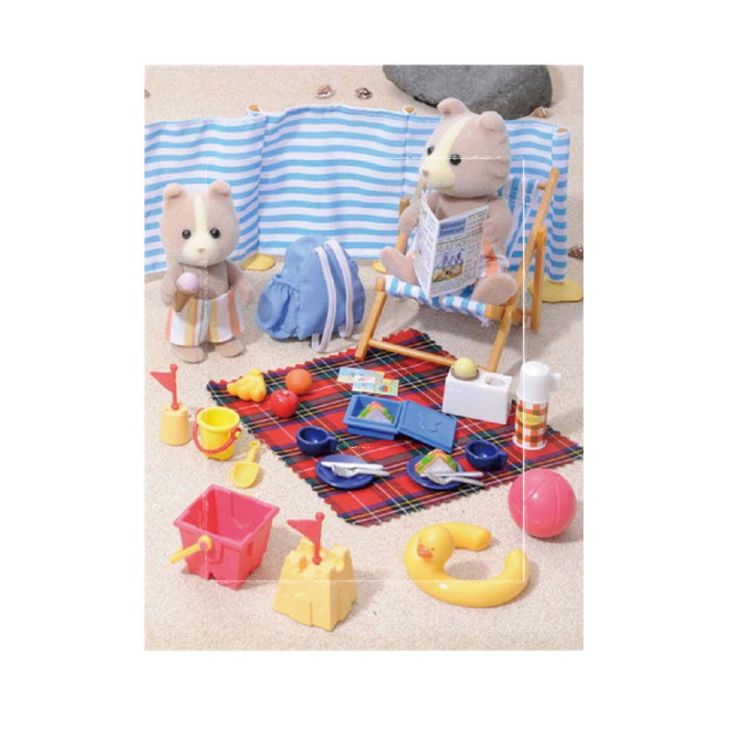 Sylvanian Families DAY AT THE SEASIDE SET - EPOESFA48700EBT