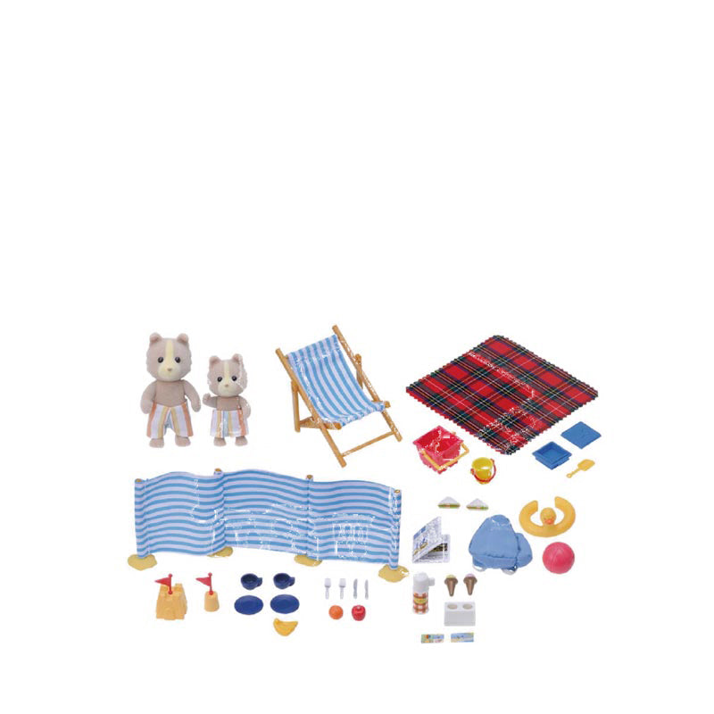 Sylvanian Families DAY AT THE SEASIDE SET - EPOESFA48700EBT