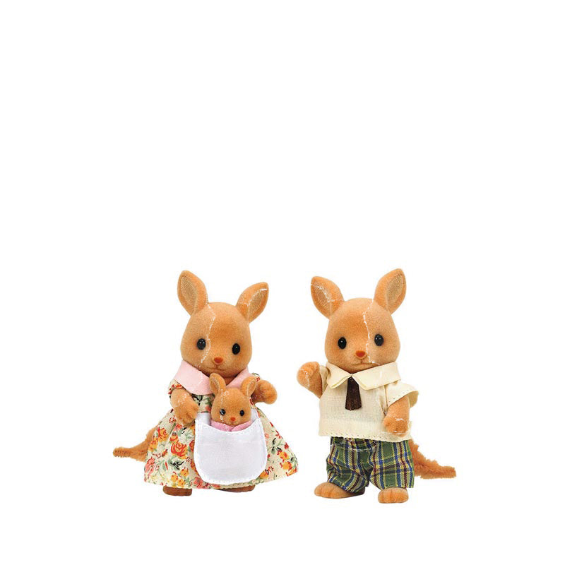Sylvanian Families - KANGAROO FAMILY (EURO VERSION) 3 FIGURES - EPOESFF53090EBT