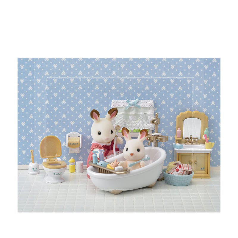 Sylvanian Families - COUNTRY BATHROOM SET - EPOESFU52860EBT