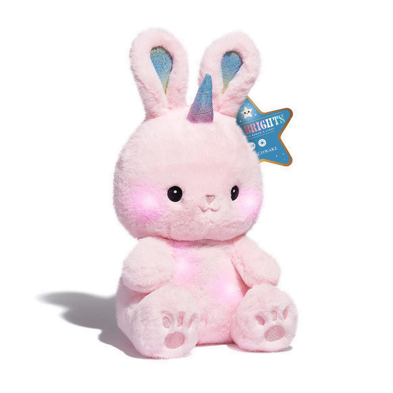 FAO Schwarz Toy Plush LED with sound Bunnycorn 15inch - FSZ1101014981